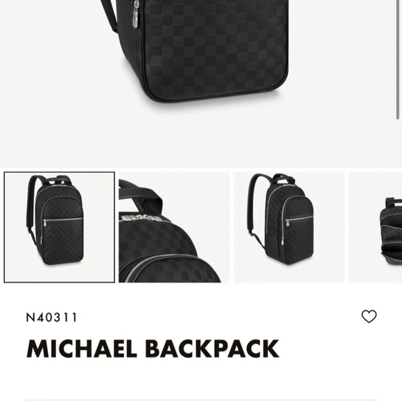 Authentic L.v backpack - Picture 9 of 10